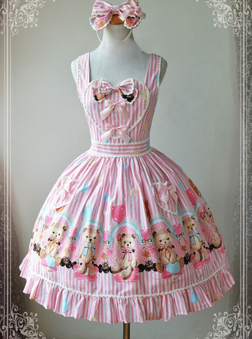 pink Lolita dress